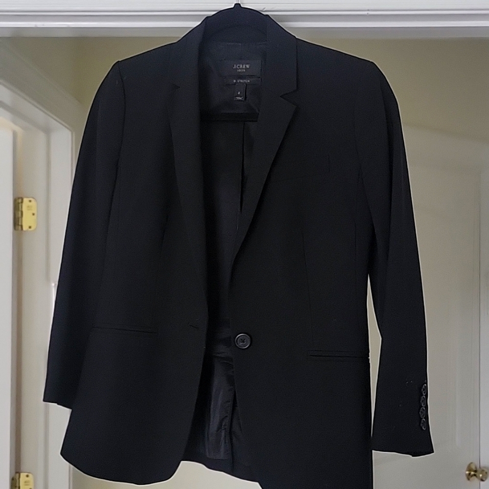 J crew bi stretch suit jacket